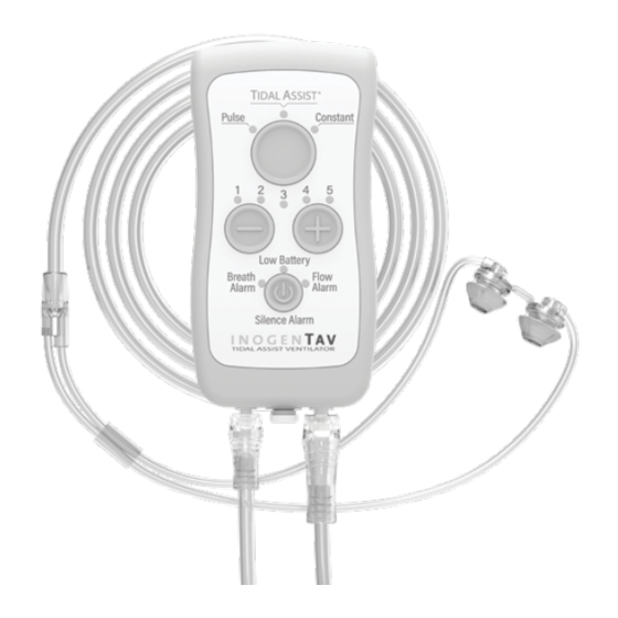User Manuals: Inogen TAV Assist Ventilator