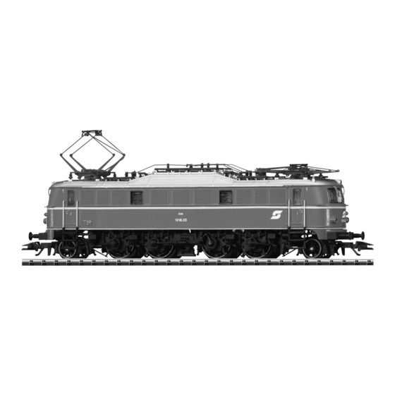 Trix 1018.0, ÖBB Manual