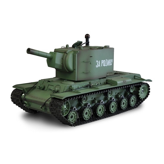 Amewi RUSSIAN TANK KV-2 Manual