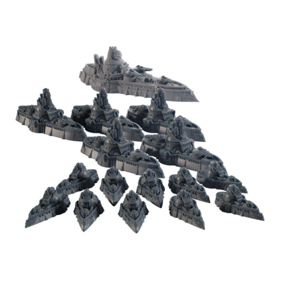 WARCRADLE STUDIOS DYSTOPIAN WARS HUNT FOR THE PROMETHEUS Assembly Instructions Manual
