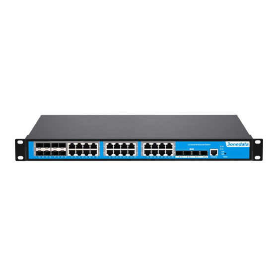 3onedata IES5328 Series Quick Installation Manual