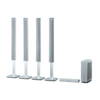 Panasonic SBFS70 - SYSTEM SPEAKER Operating Instructions Manual