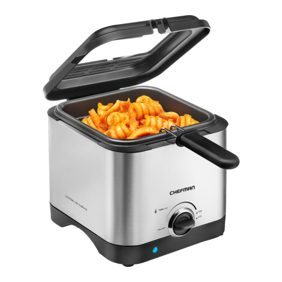 Chefman FRY GUY Quick Start Manual