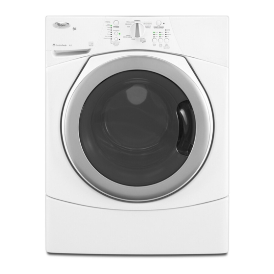 Whirlpool WFW9150WW Use And Care Manual