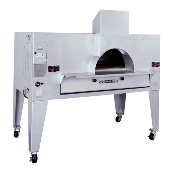 Bakers Pride FC-516 Series Installation And Operating Instructions Manual