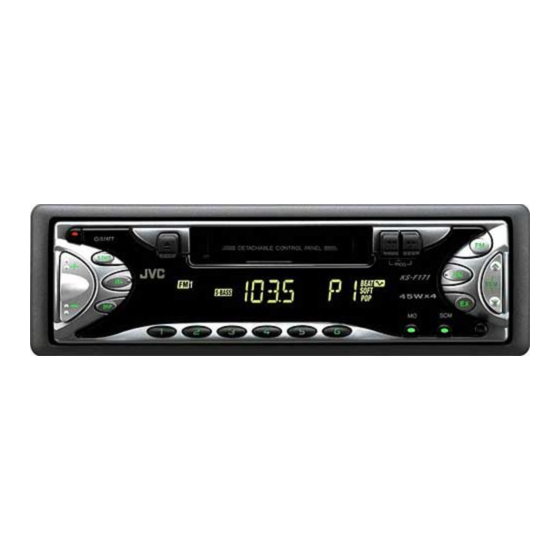 JVC KS-FX321 Service Manual