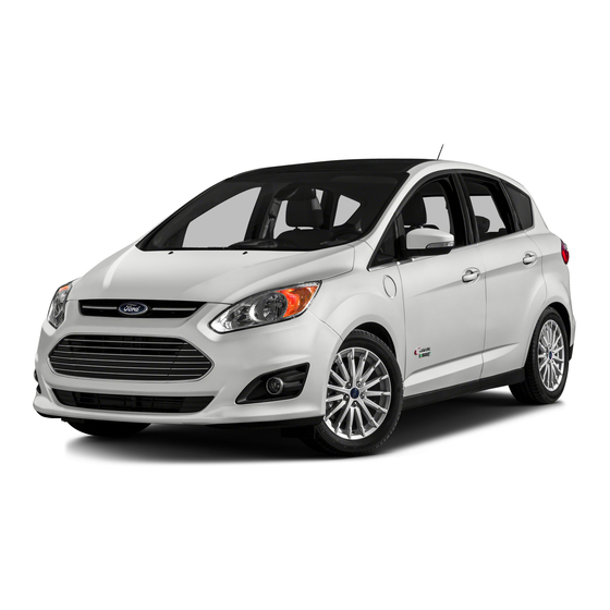 Ford C-Max Hybrid Quick Reference Manual
