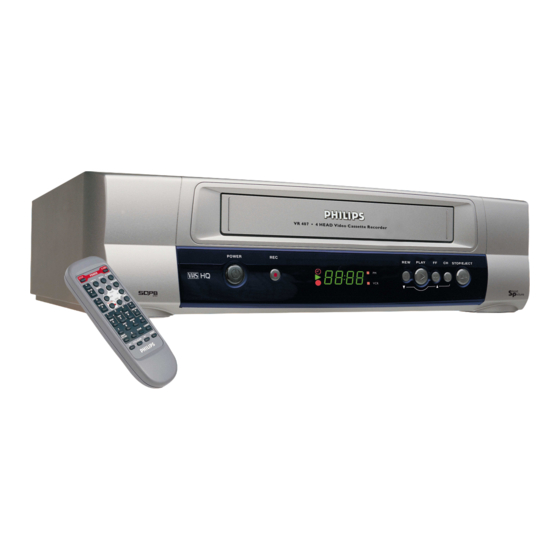 Philips VR 407 Specifications