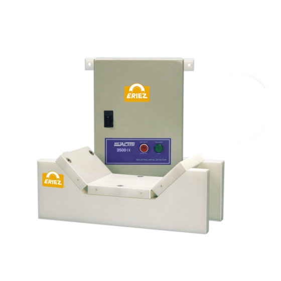 Eriez METALARM 3500 series Installation, Operation And Maintenance Instructions