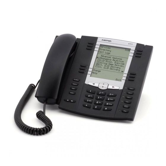 Aastra 6757i User Manual