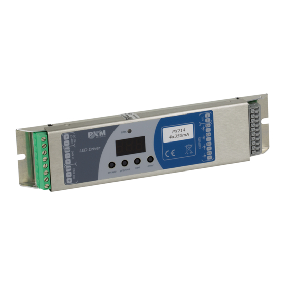 PXM PX714 User Manual
