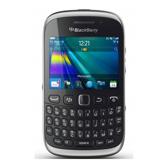 Blackberry Curve 9310 Safety And Product Information