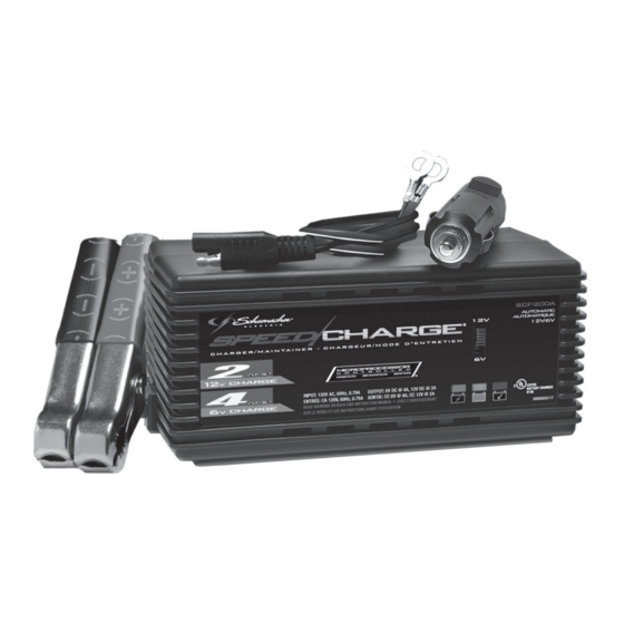 Schumacher Electric SC-200A Owner's Manual