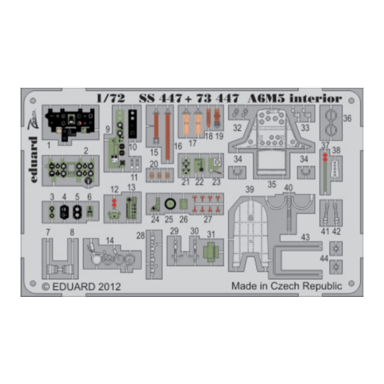 Eduard SS447 Quick Start Manual