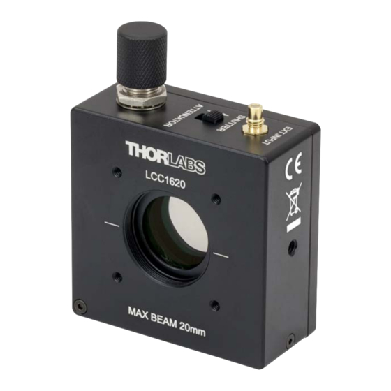 THORLABS LCC1620 User Manual
