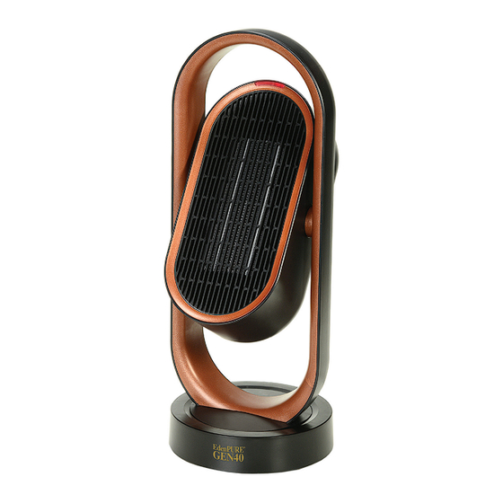 EdenPURE GEN40 User Manual