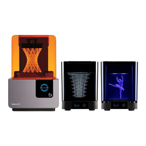 FabLab FORMLABS FORM 2 Manuals