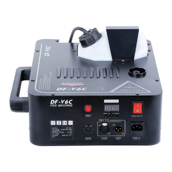 djpower DJV DF-V6C Manuals