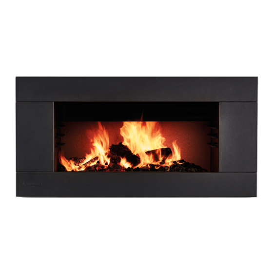 scandia Avante Open Fire Series Instruction Manual