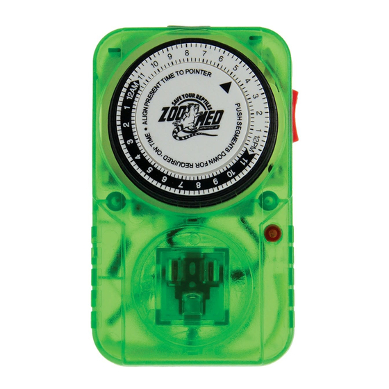 Zoo Med Repticare LT-11 Instructions