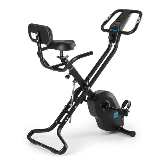 CAPITAL SPORTS Azura X1 Manual