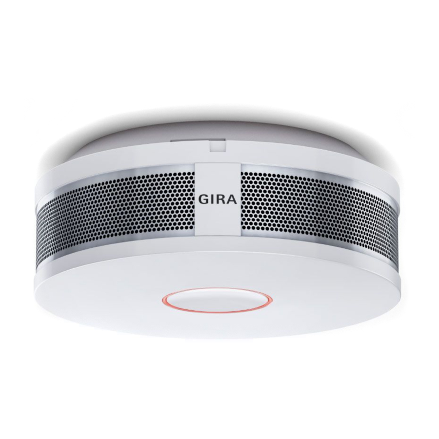 Gira 2346 02 - Dual Q Smoke Alarm Device Manual