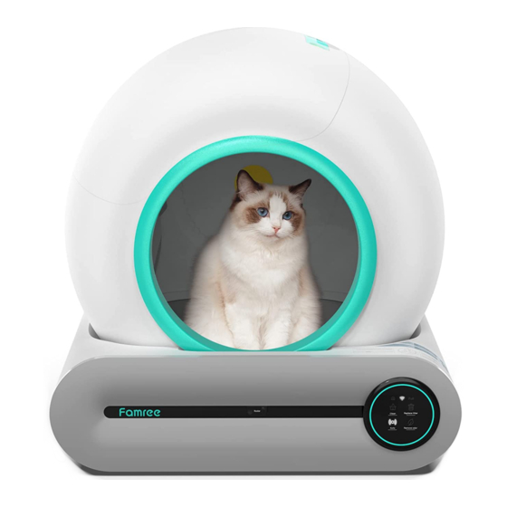 Famree Smart Cat Litter Box Manuals