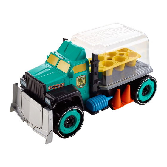 Mattel MATCHBOX GROW PRO Instructions