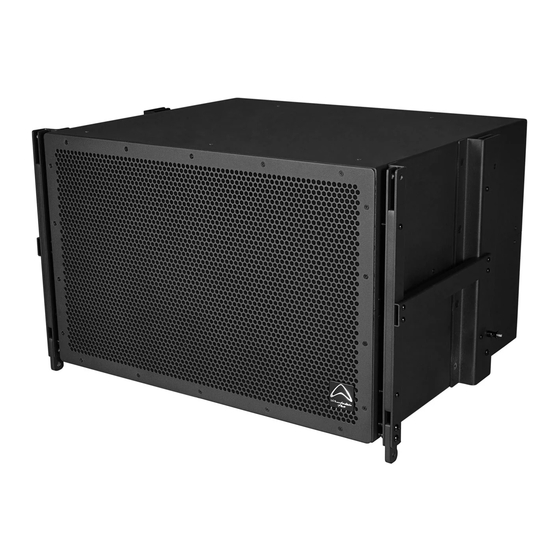 Wharfedale Pro WLA-28SUBXF Quick Start Manual