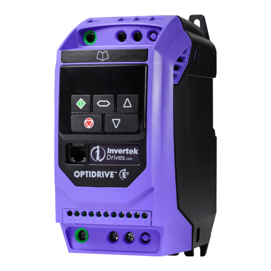Invertek Drives OPTIDRIVE E3 Service Manual