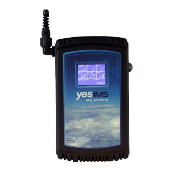 Critical Environment Technologies YES IMS Operation Manual