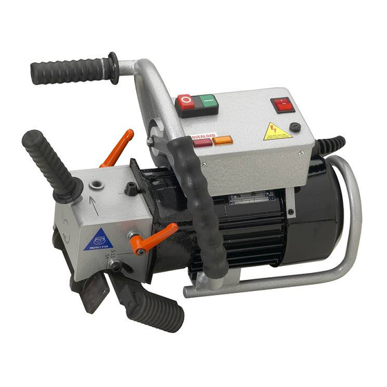User Manuals: Euroboor LKF.200 Beveling Machine