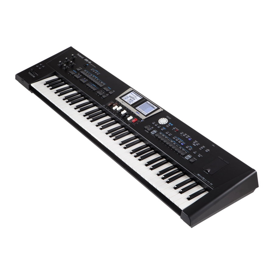 Roland BK-9 Manual