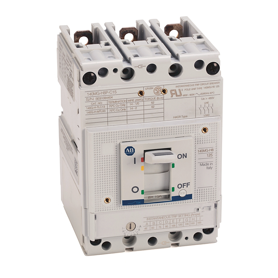Allen-Bradley 140G-N Getting Started