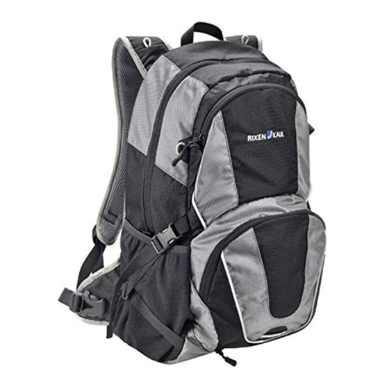Rixen & Kaul KLICKfix Freepack Sport Rucksack Quick Start Manual