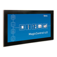 Gema MagicControl 4.0 Operating Instructions And Spare Parts List