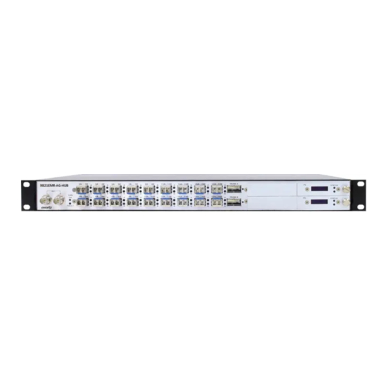 evertz 9821EMR-AG-HUB User Manual