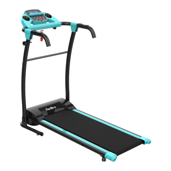 User Manuals: Redliro JK105C-1 Foldable Treadmill