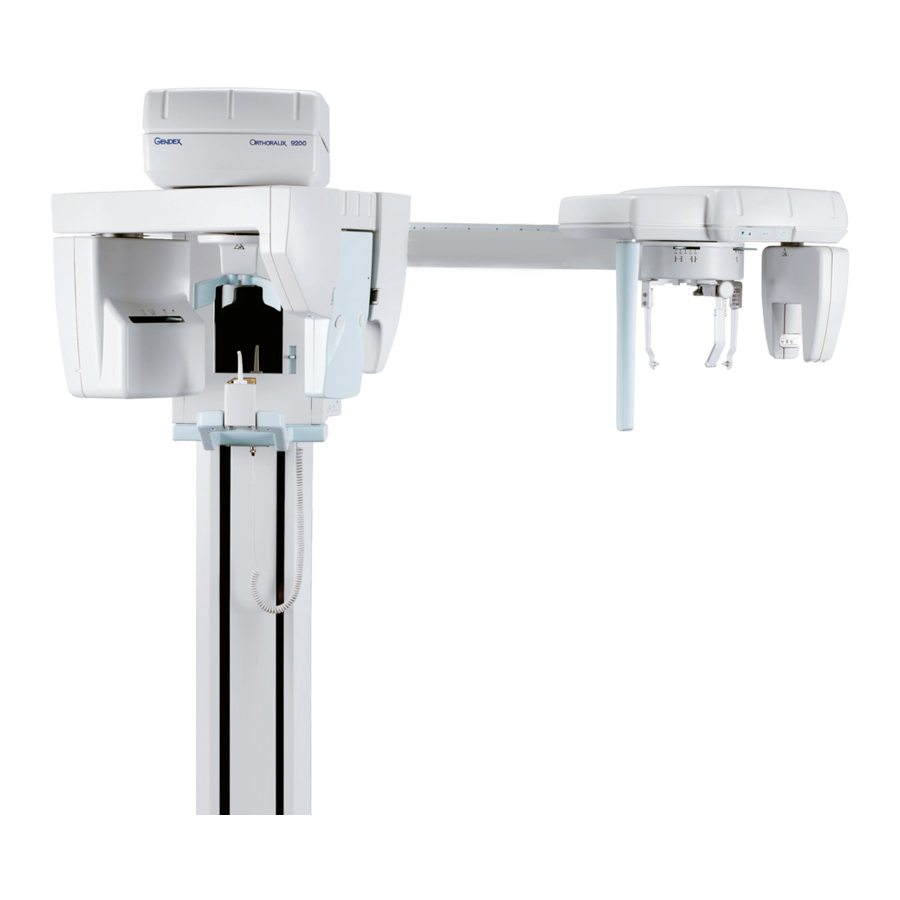 Gendex Orthoralix 9200 Installation Manual