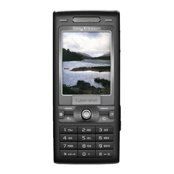 Sony Ericsson K790i User Manual