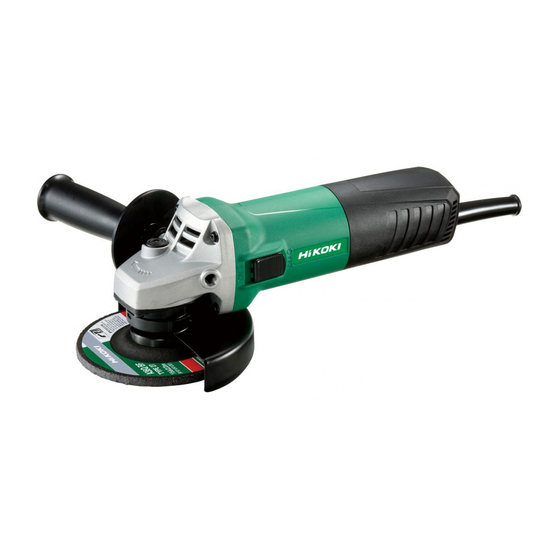 HIKOKI G 12SR4 Handling Instructions Manual