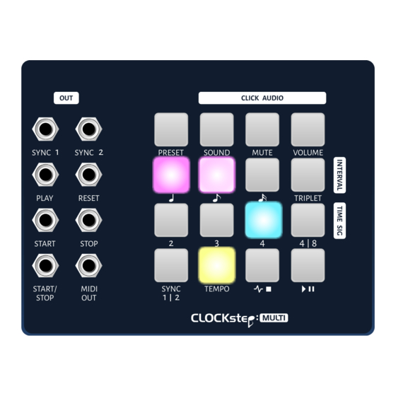 JMK CLOCKstep:MULTI Manual