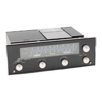 McIntosh MR 73 Service Information