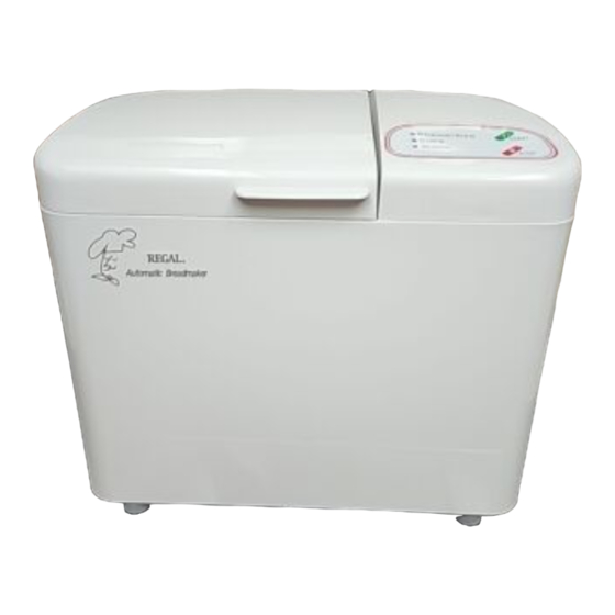 Regal K6774 Manual And Cookbook
