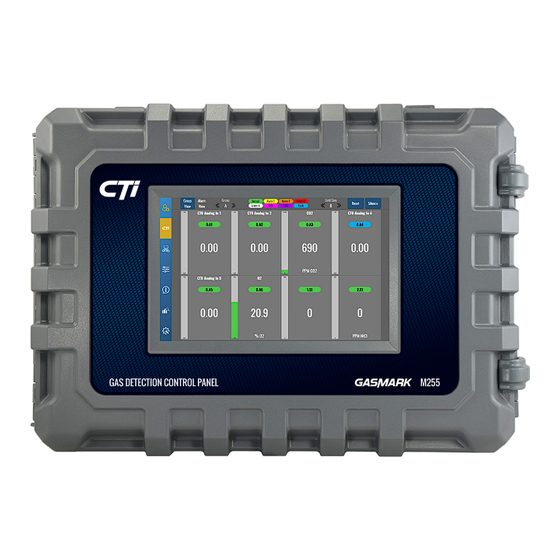 CTI GASMARK M255 Manuals