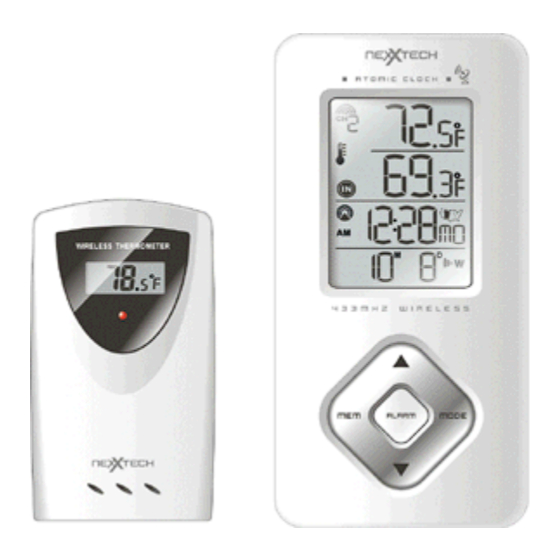 NexxTech Wireless thermometer Manuals