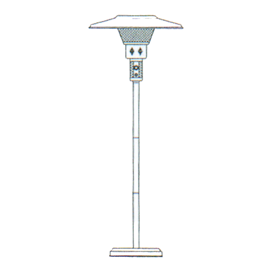 User Manuals: CROWN VERITY Patio Heater Propane