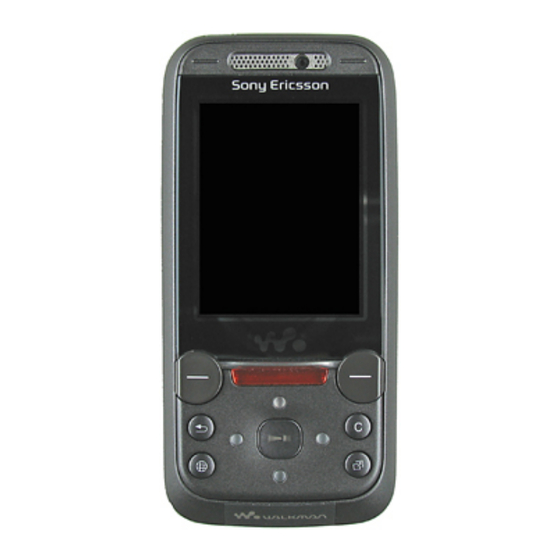 Sony Ericsson W850i Working Instruction, Mechanical