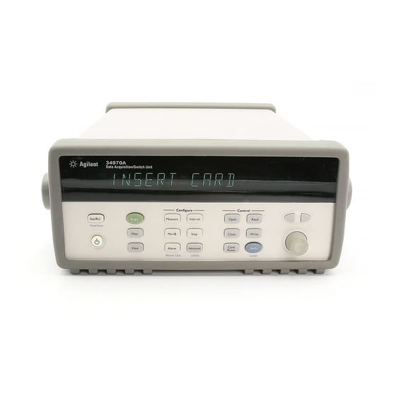 Keysight 34970A Technical Overview