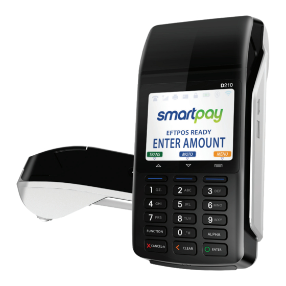 SmartPay D210E Getting Started Manual